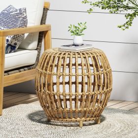 Boho Style Outdoor Side Table Boho Style Outdoor Side Table